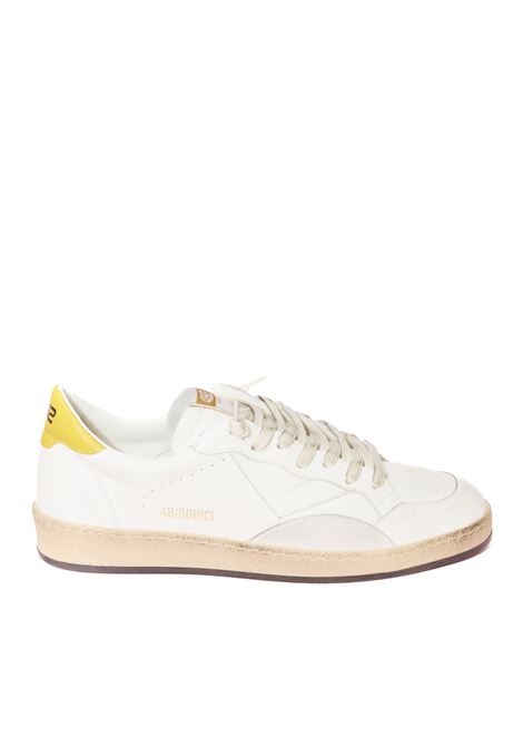 Sneaker play bianco/giallo 4B12 | PLAYNEW UU101-BIA/GIALLO